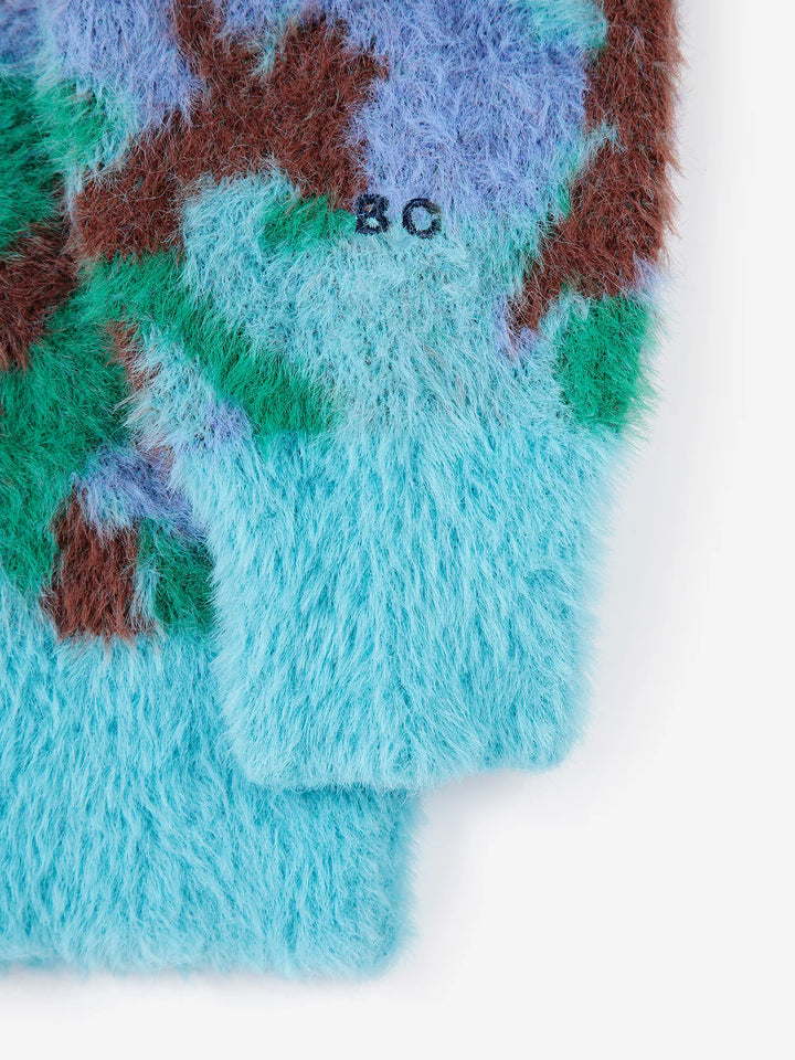 Watercolor all over jacquard jumper