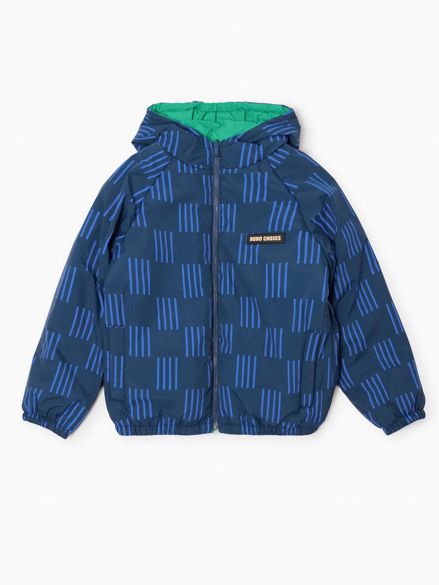 Anorak reversible con estampado integral Almost Moiré