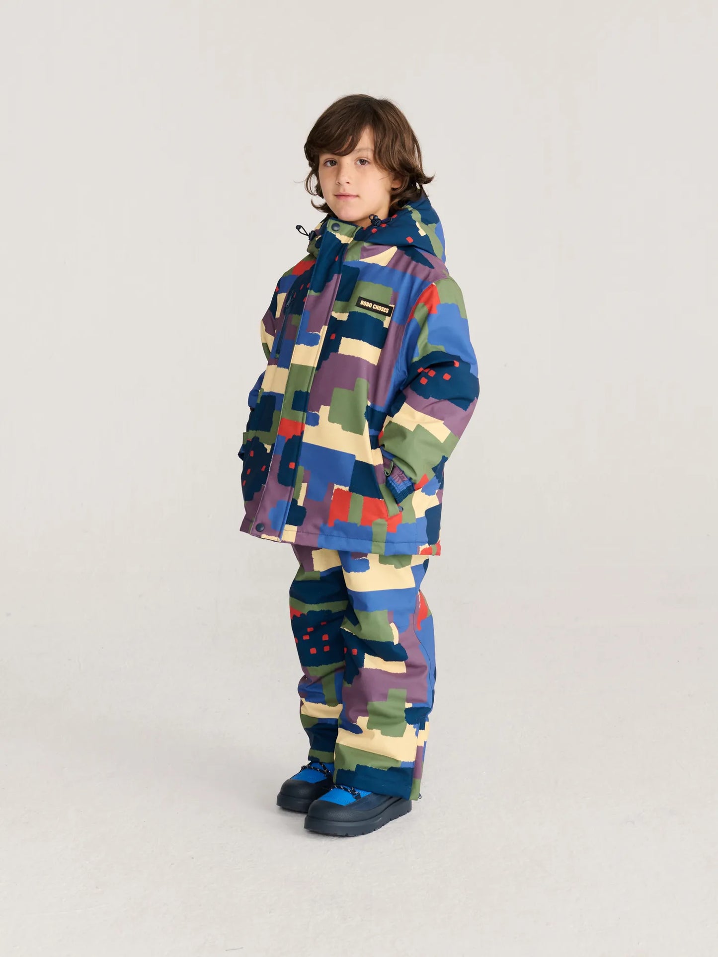 Pantalons d'esquí estampat Paint Forest