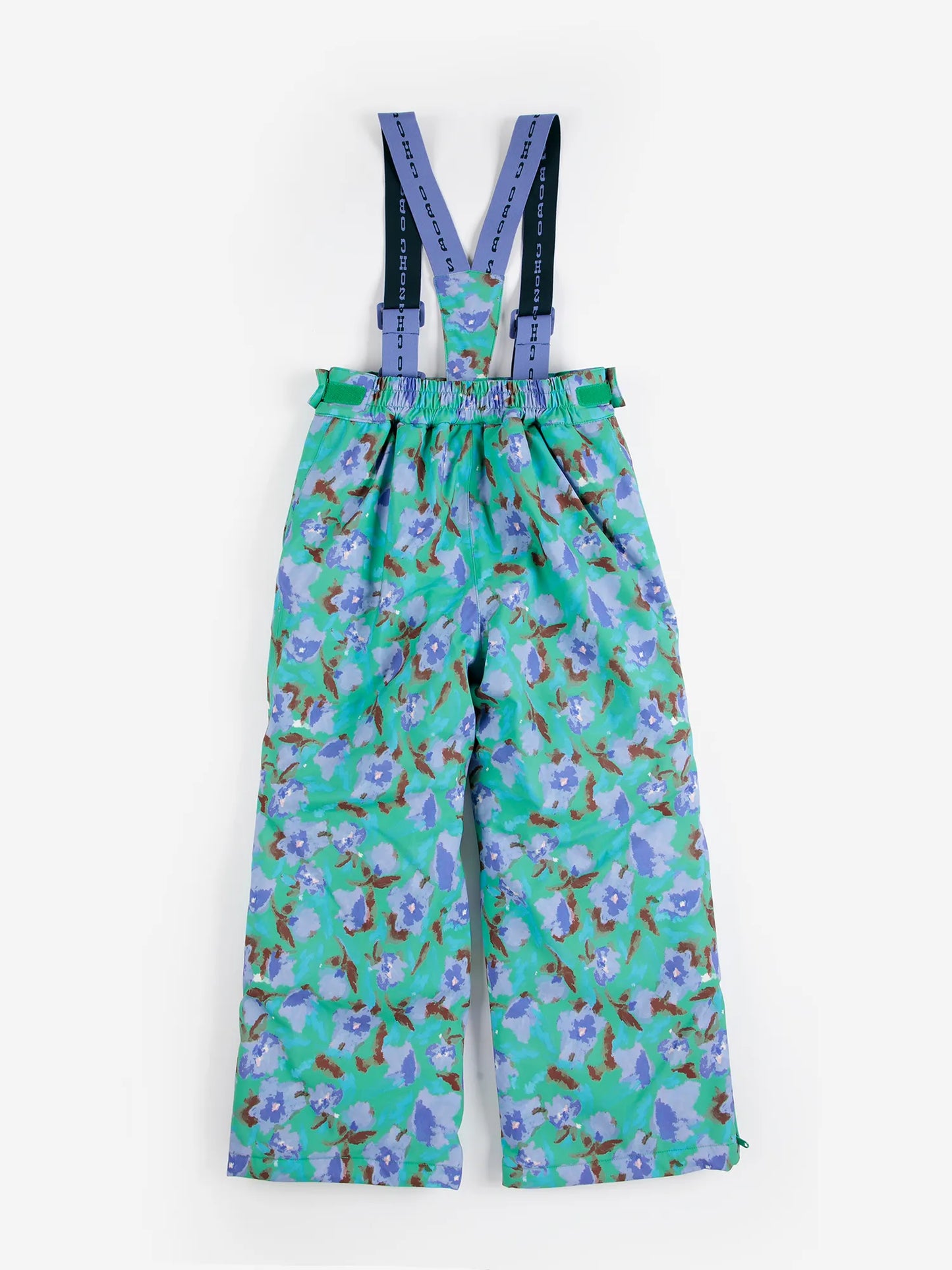 Watercolor all over ski pants
