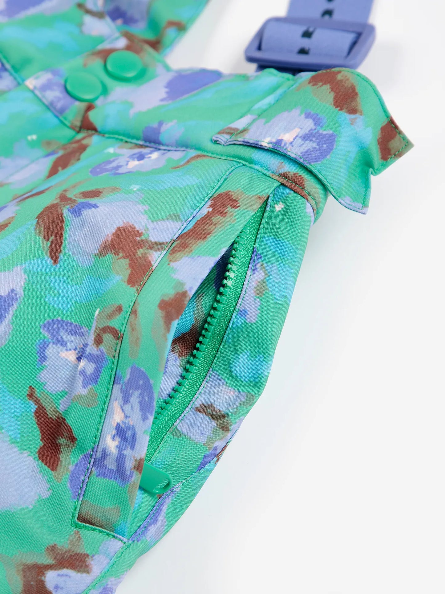 Watercolor all over ski pants
