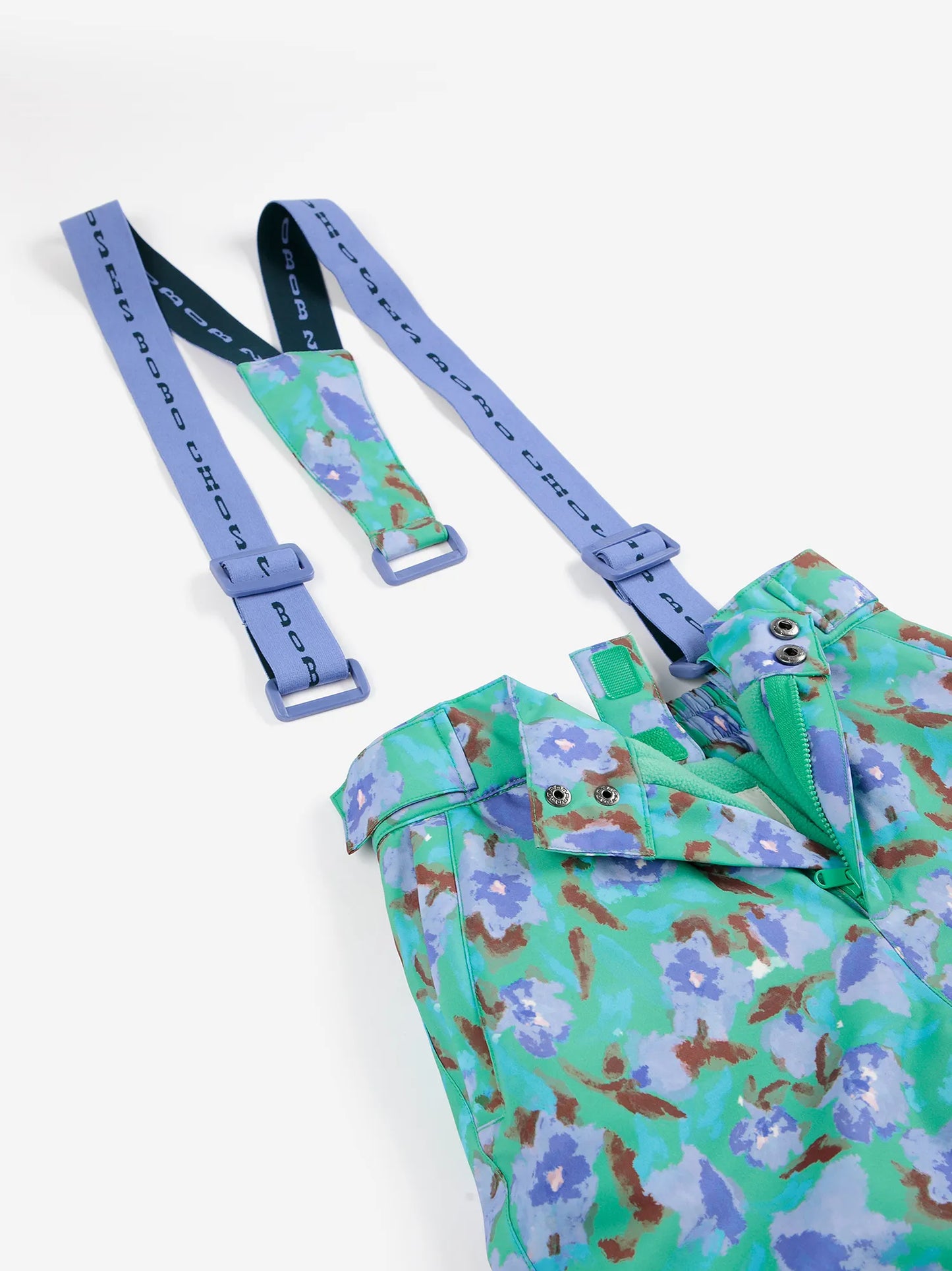 Watercolor all over ski pants