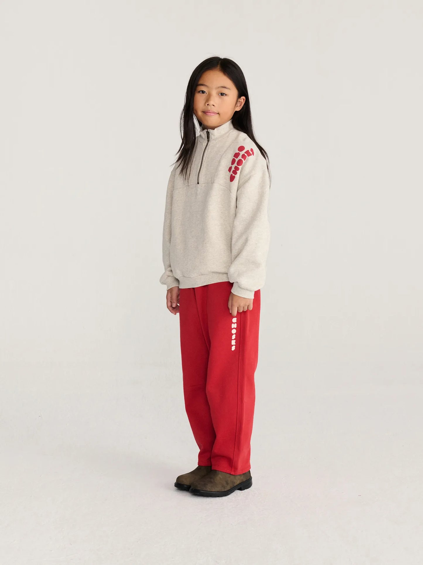 Bobo Choses Bolder half zipped sweatshirt