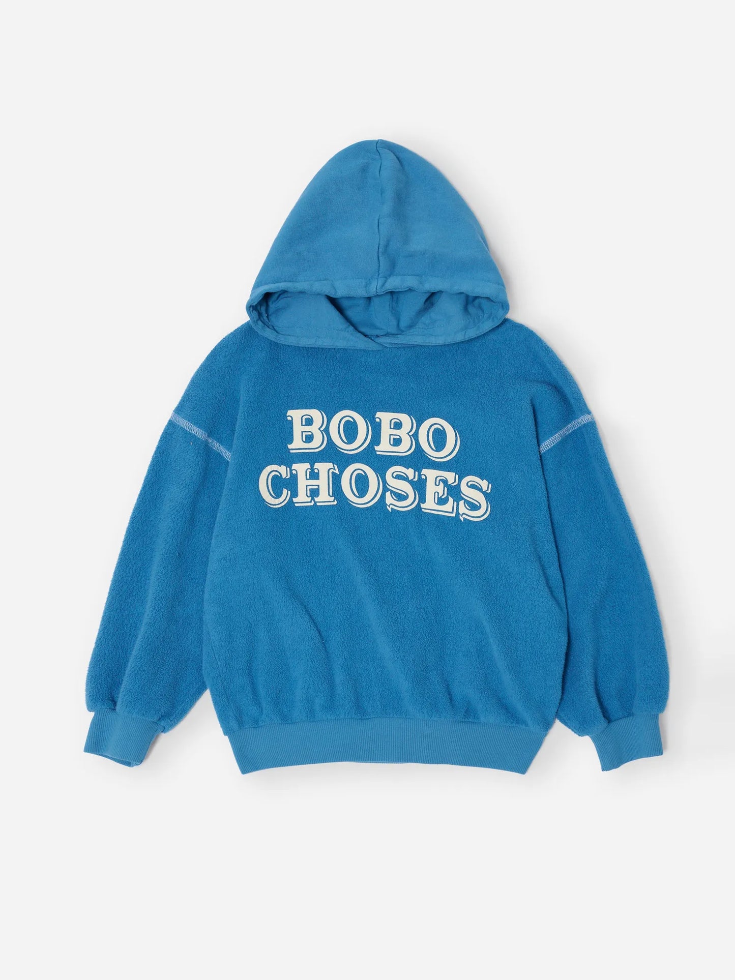 Bobo Choses Embossed 파란색 후디