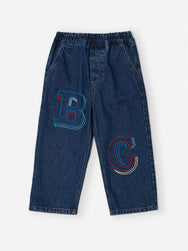View product Bobo Choses Embossed 다크 데님 팬츠