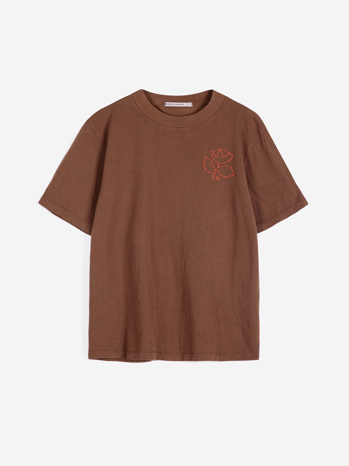 Red Vibrant Flower T-shirt