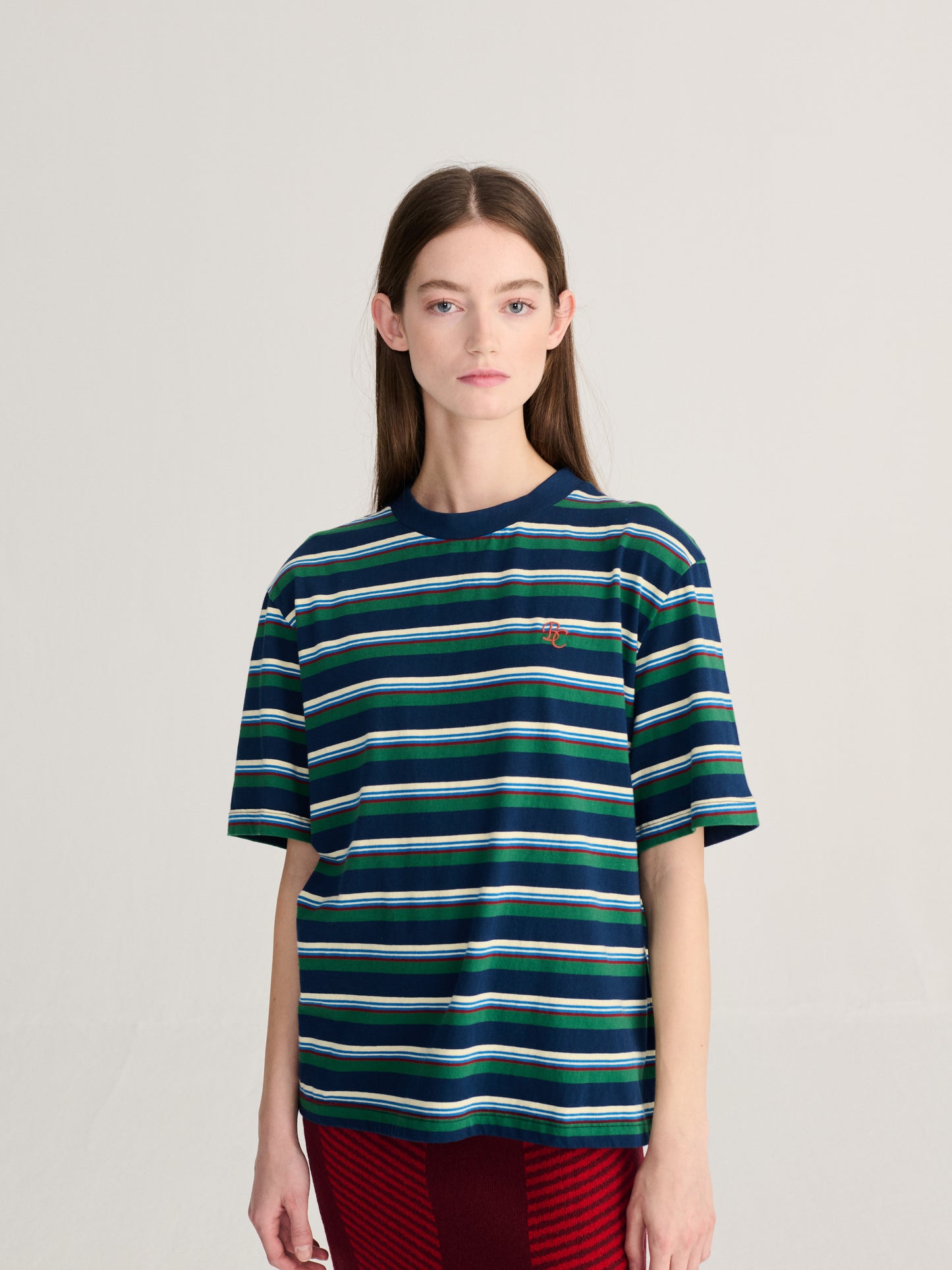 Striped relaxed T-shirt