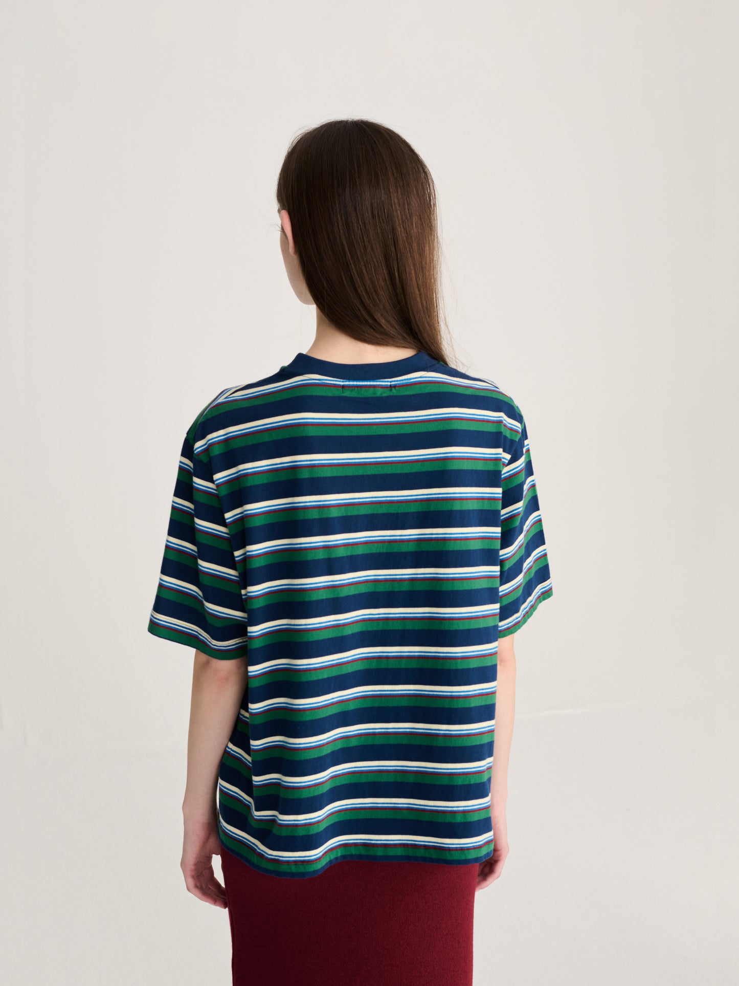 Striped relaxed T-shirt
