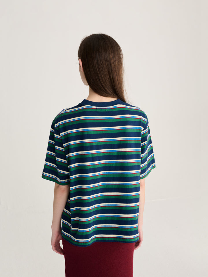 Striped relaxed T-shirt