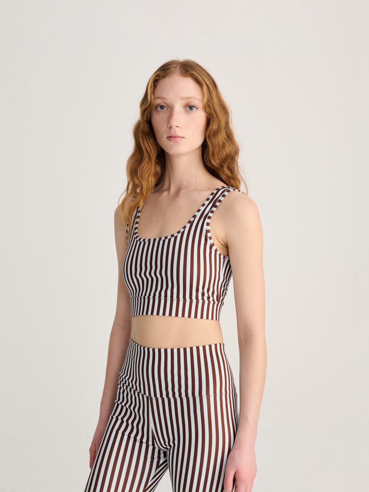 Striped sporty top