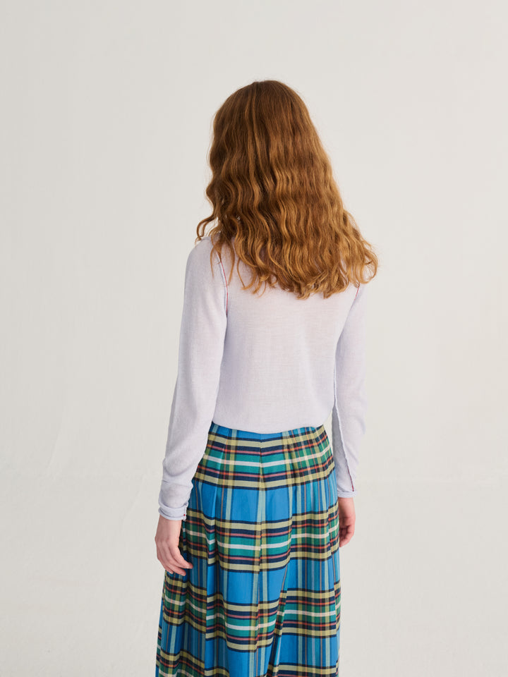 Turtleneck knitted merino extrafine jumper