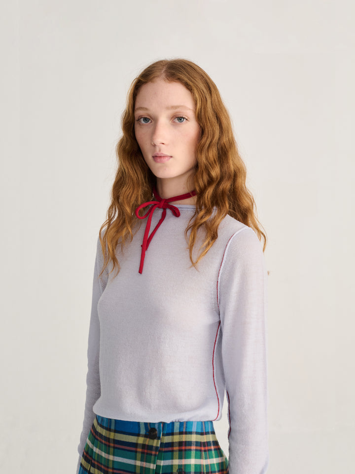 Turtleneck knitted merino extrafine jumper