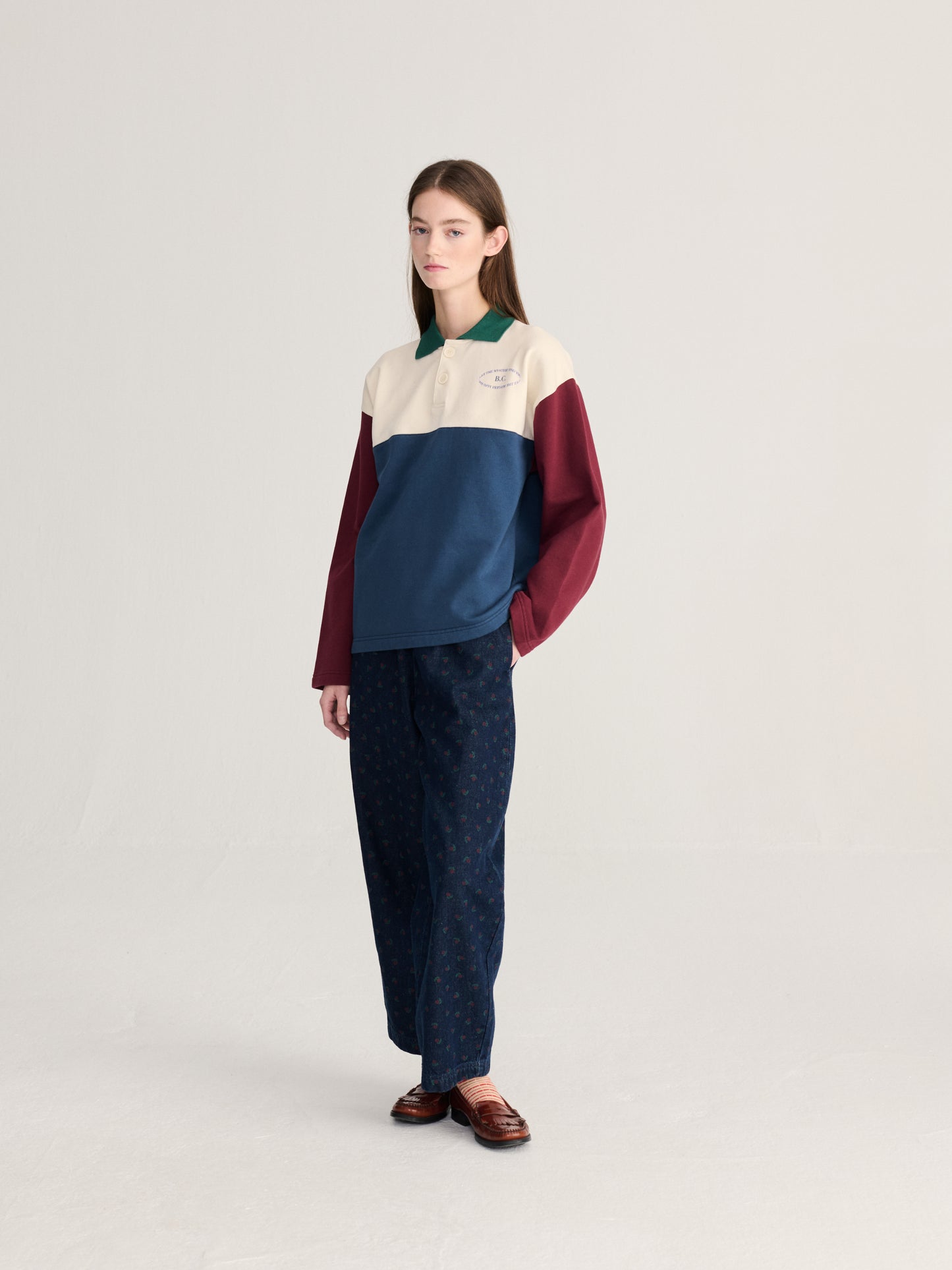Mystery BC polo sweatshirt