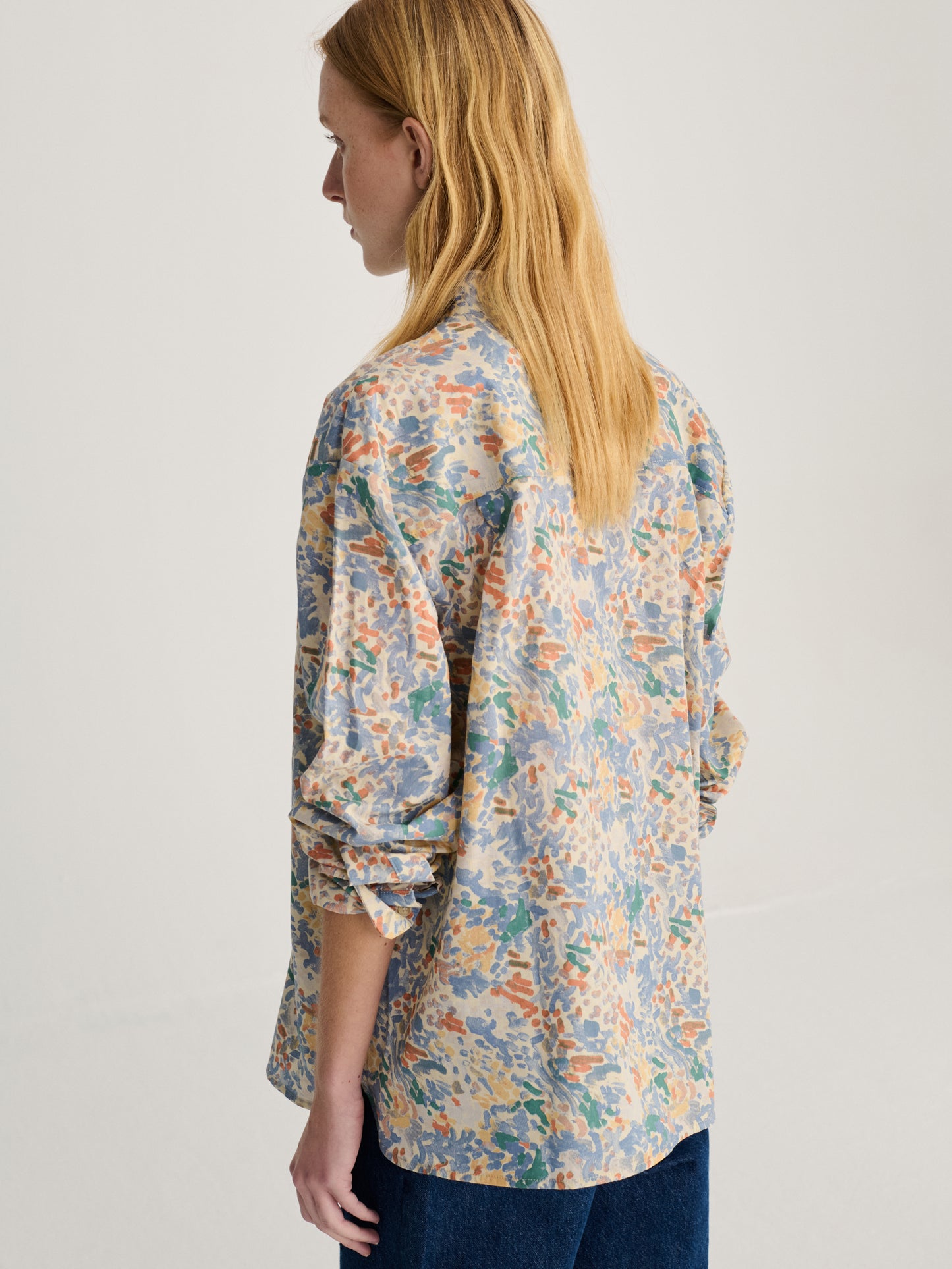 Dreamlike all over cotton shirt