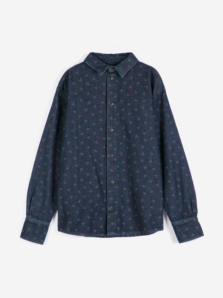 Swamp Whirl all over denimshirt