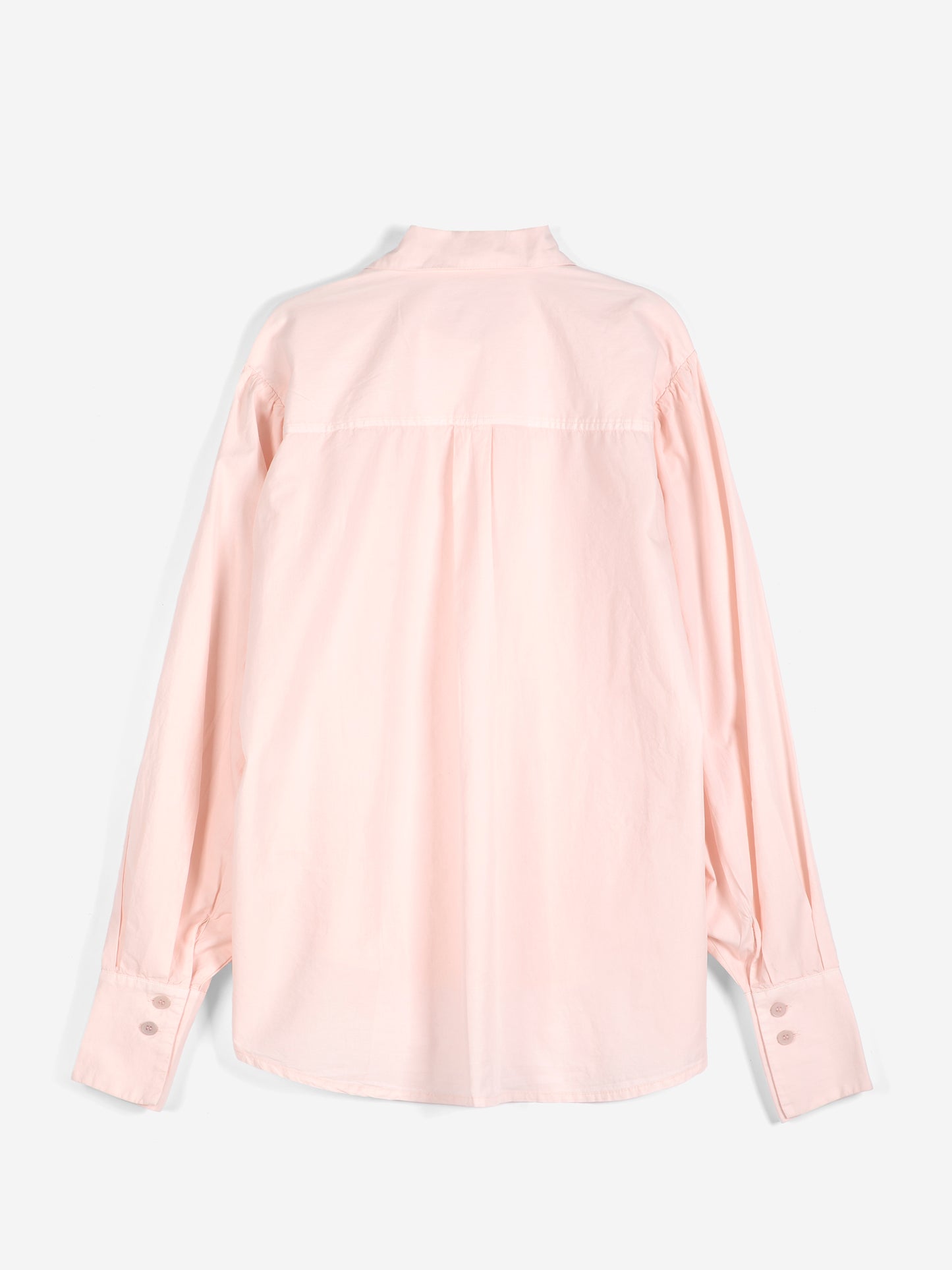 Camisa de popelín amb brodat Plant Seal