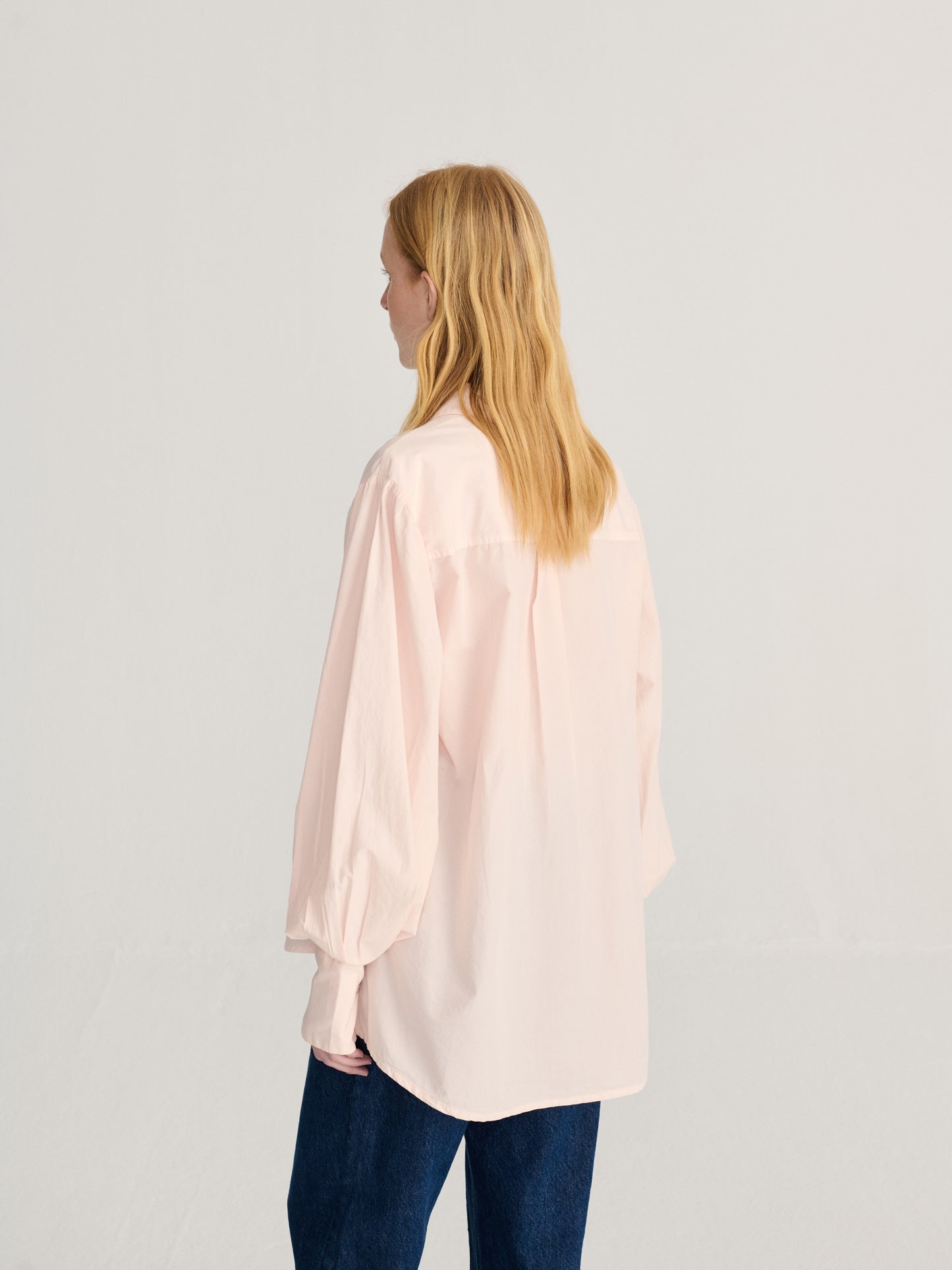 Camisa de popelín amb brodat Plant Seal