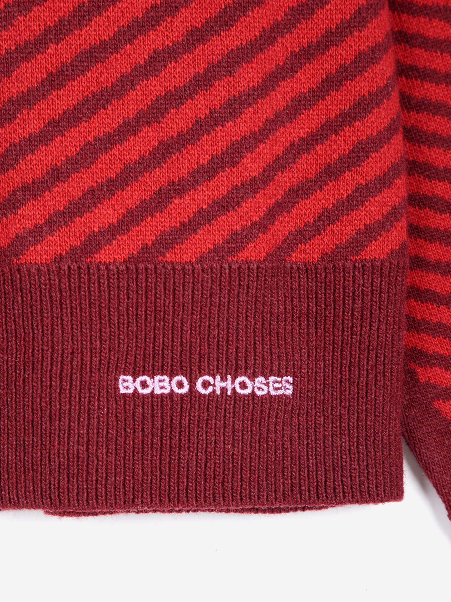 Jacquard wool blend jumper