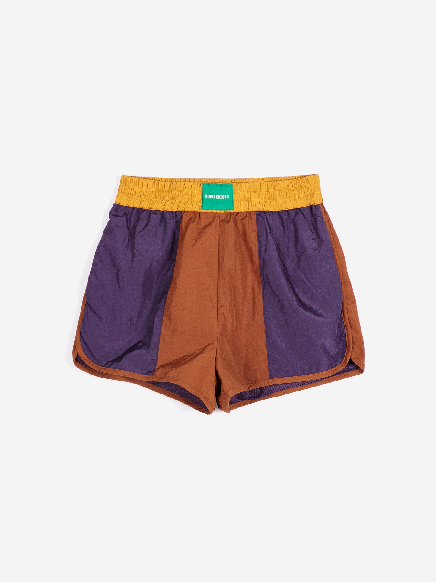 Pantalons curts de niló Color Block Shiny