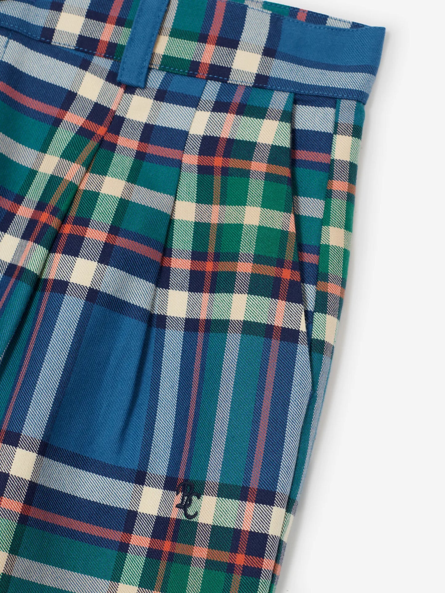 Pantalons prisats de franel·la Tartan