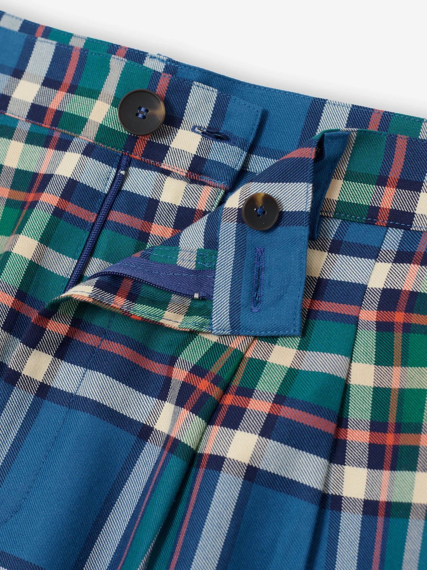 Pantalons prisats de franel·la Tartan