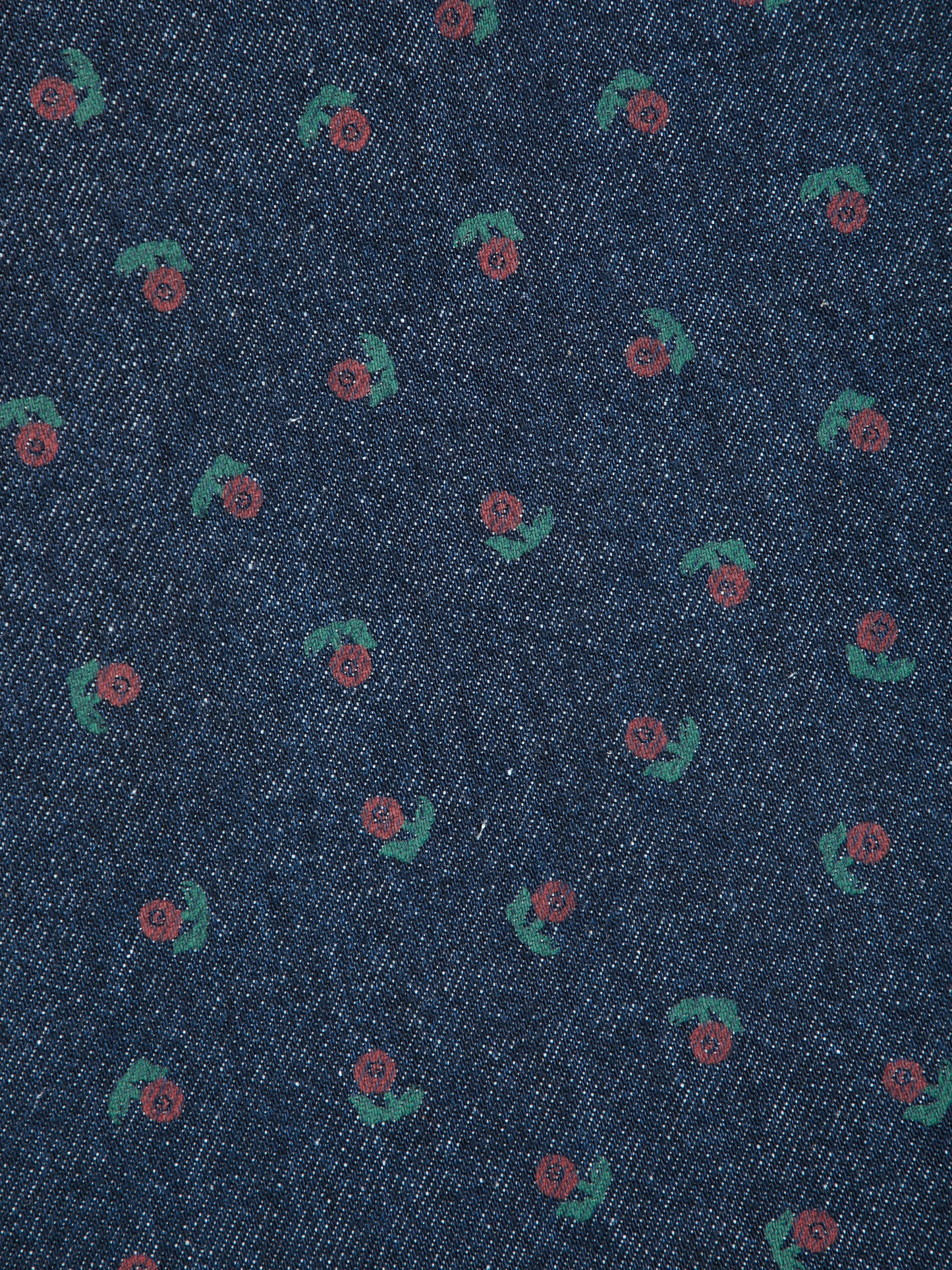 Swamp Whirl all over denim cocoon pants