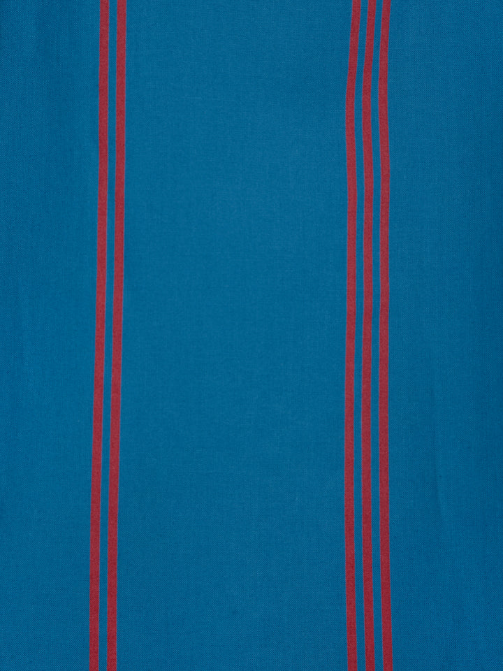 Triple Stripes all over evasé skirt