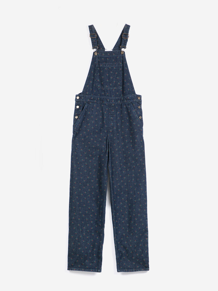 Swamp Whirl all over denim dungaree