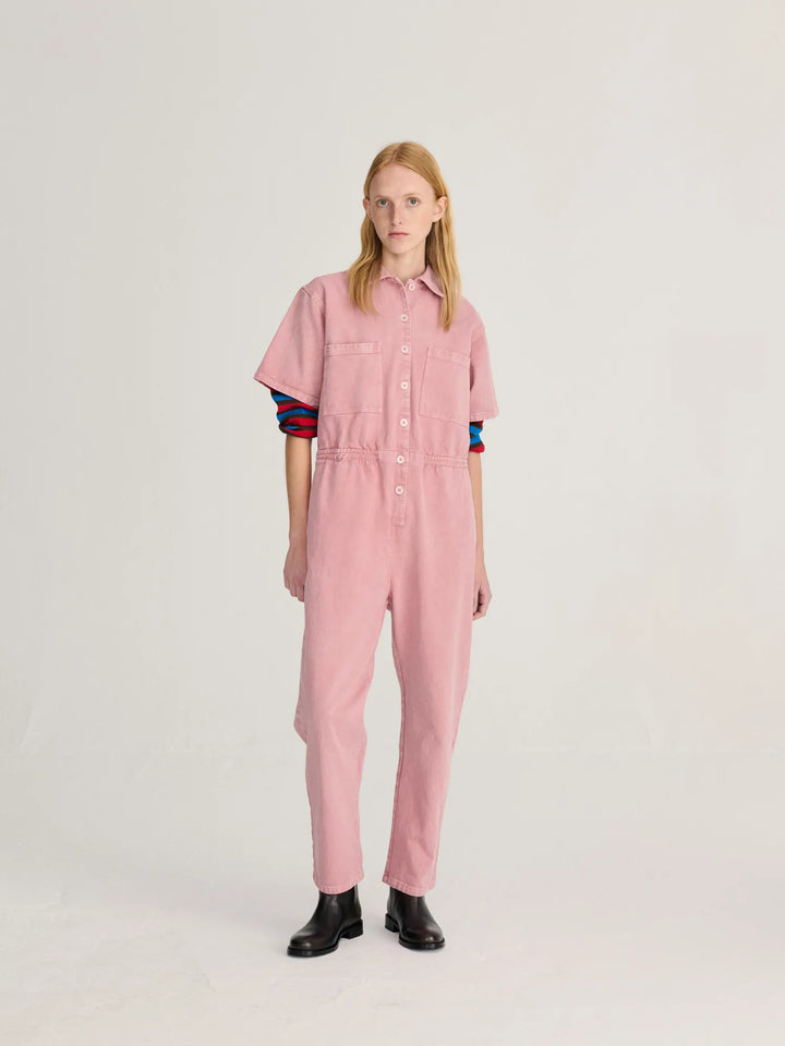 Embroidery twill overall