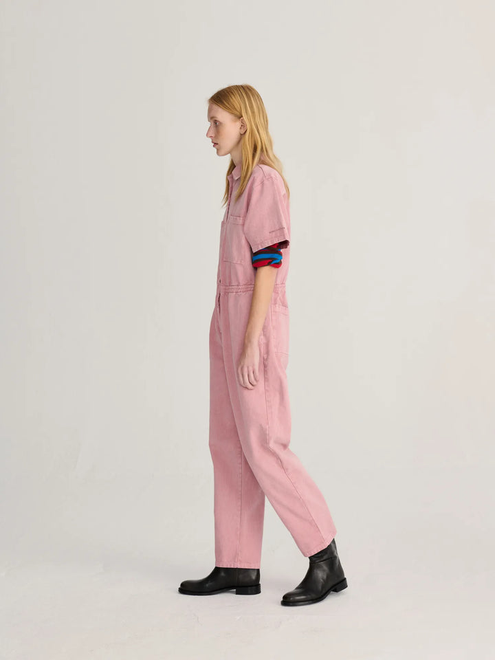 Embroidery twill overall
