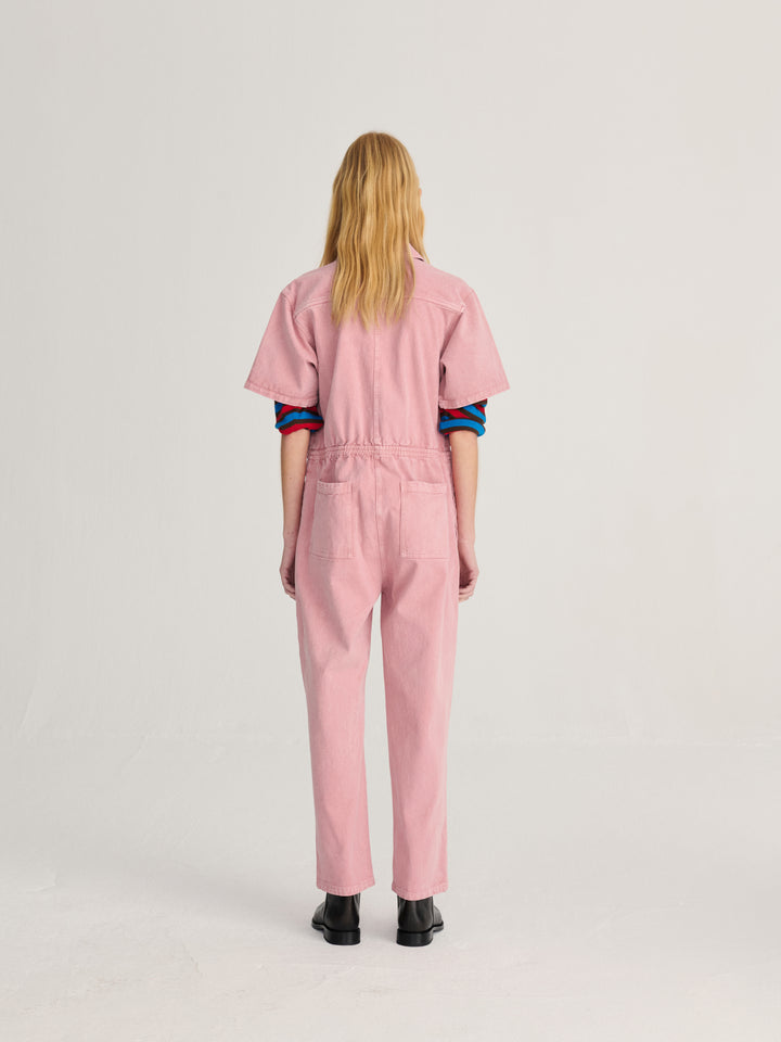 Embroidery twill overall