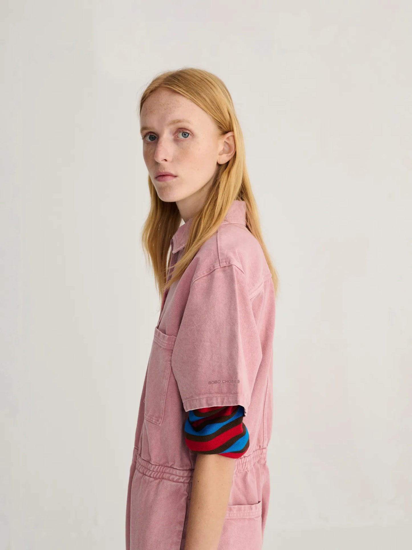 Embroidery twill overall