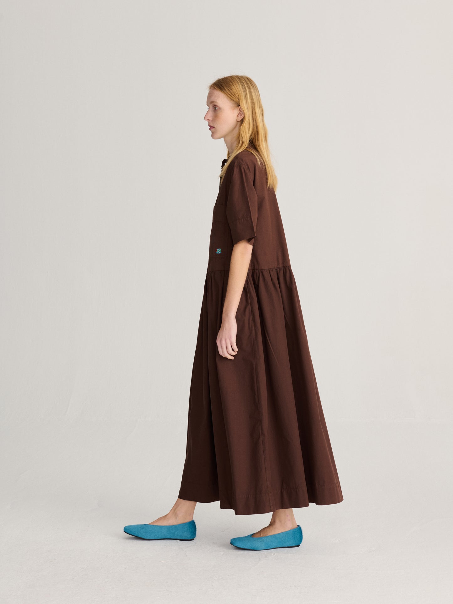 Monster Mug paper touch midi dress