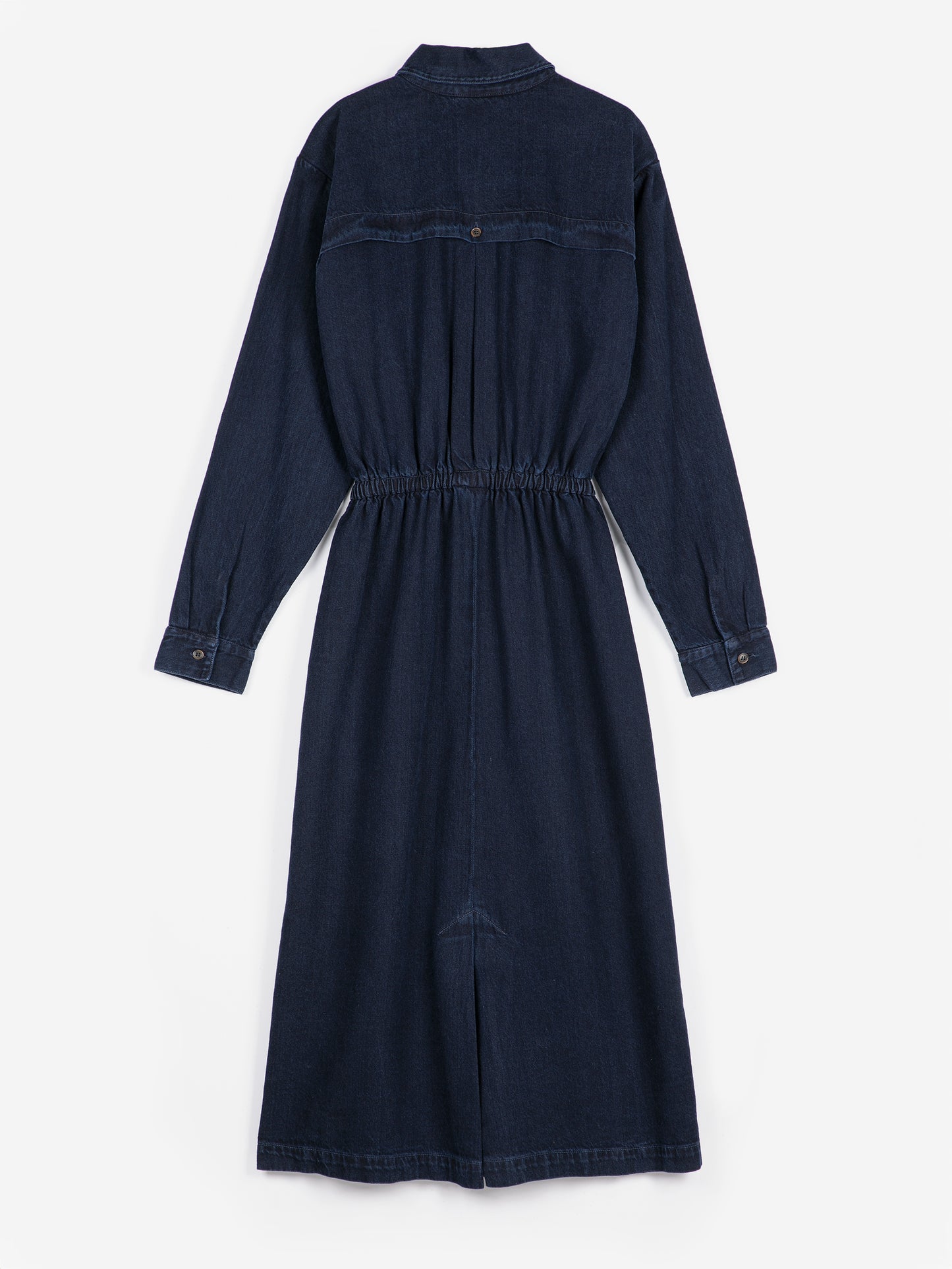 Robe en jean délavé