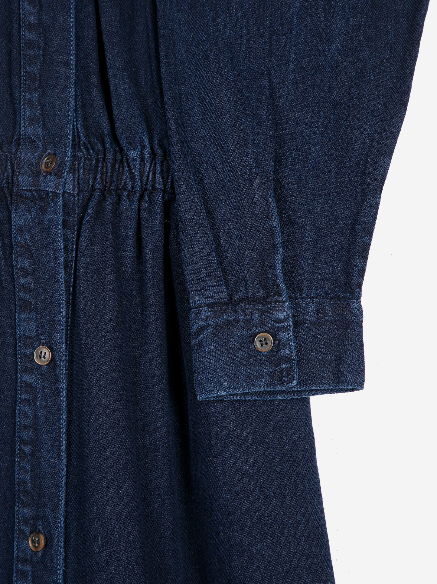 Robe en jean délavé