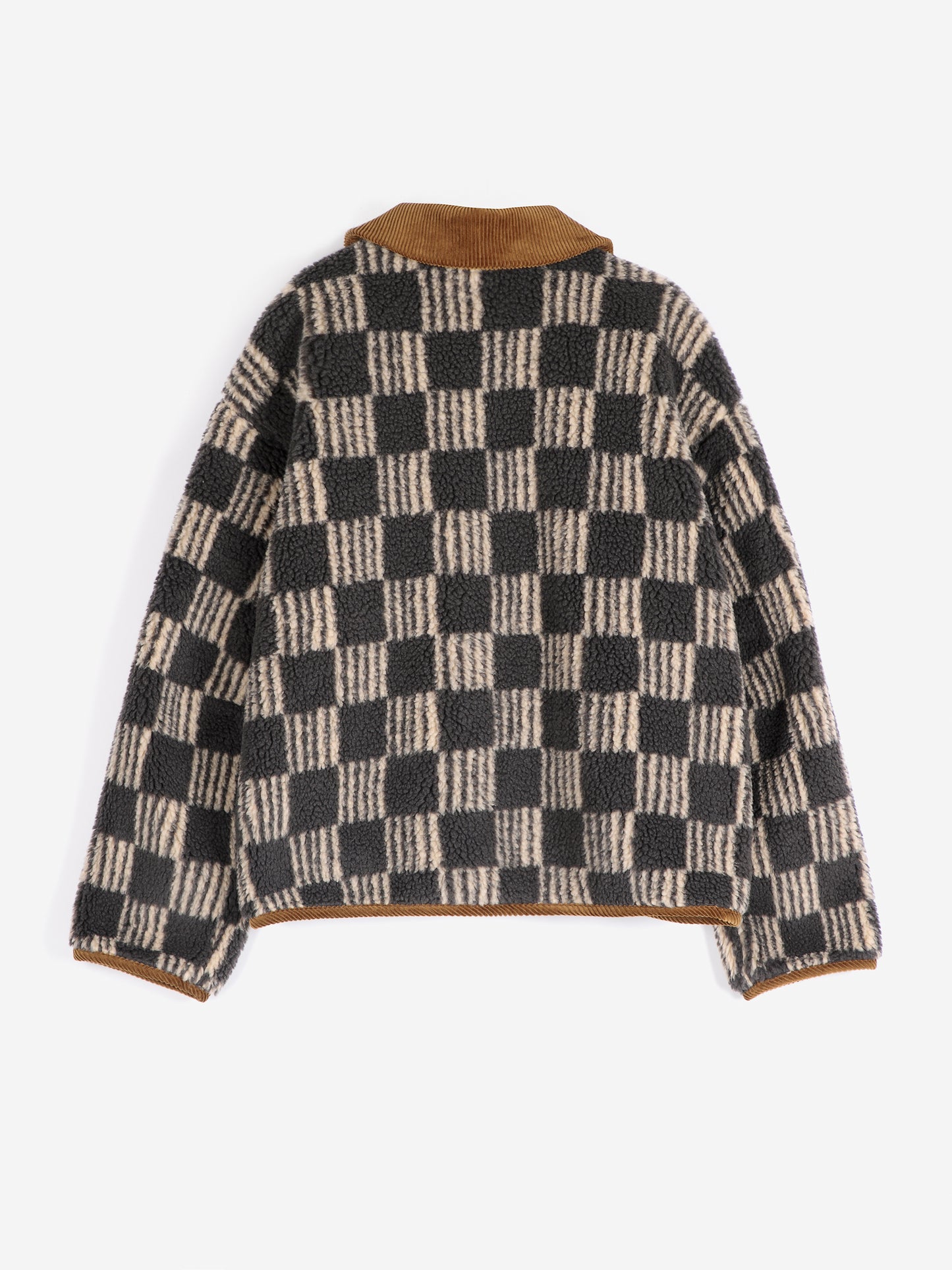 Jacke aus Sherpa Almost Moiré Allover