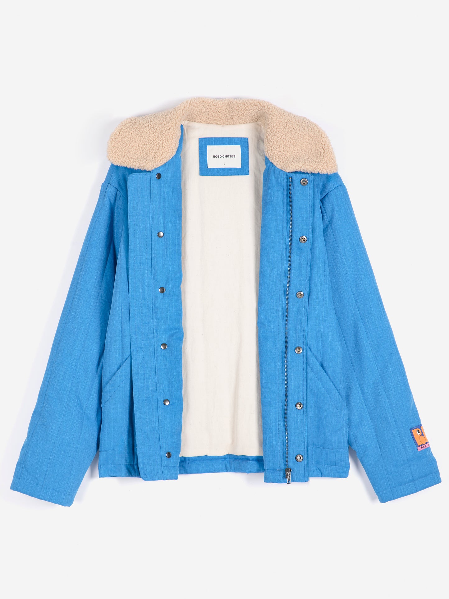 Steppjacke im Arbeiterlook aus Baumwolle