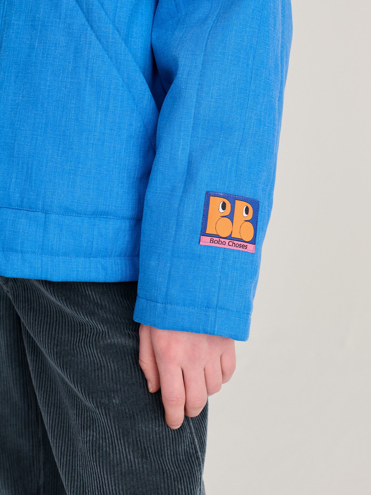 Steppjacke im Arbeiterlook aus Baumwolle