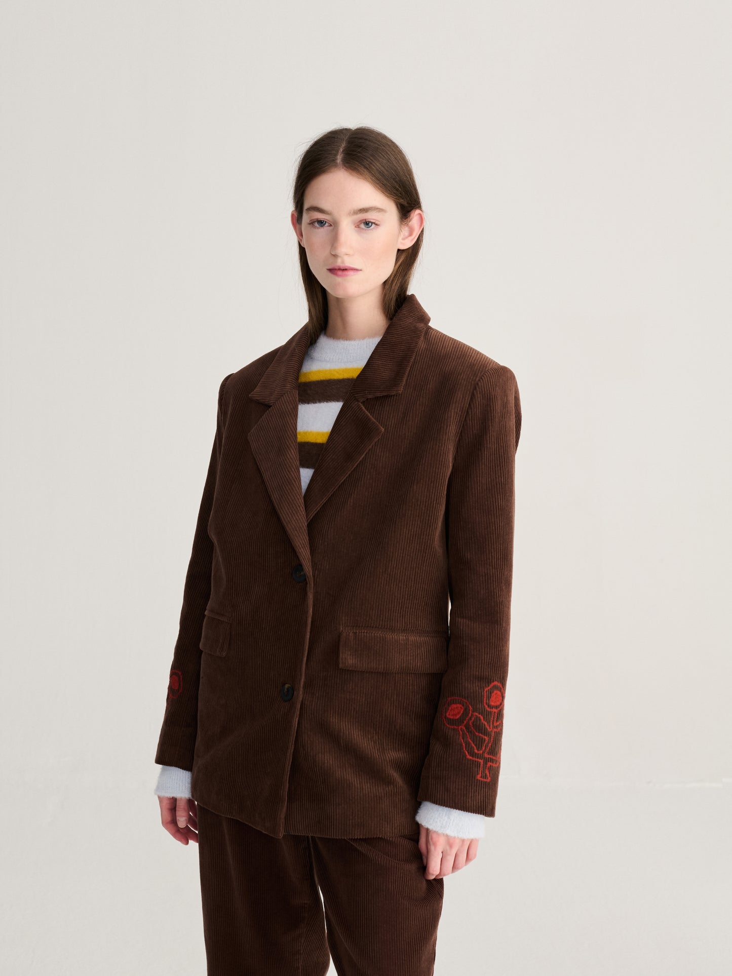 Blazer de pana Garden