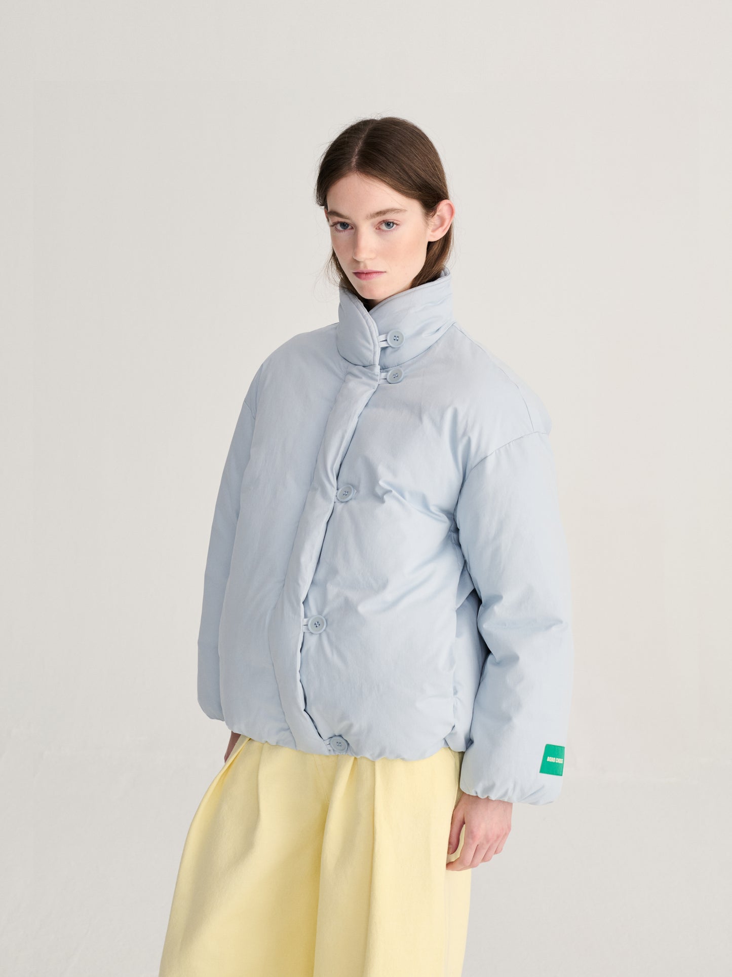 Pufferjacke aus Baumwolle