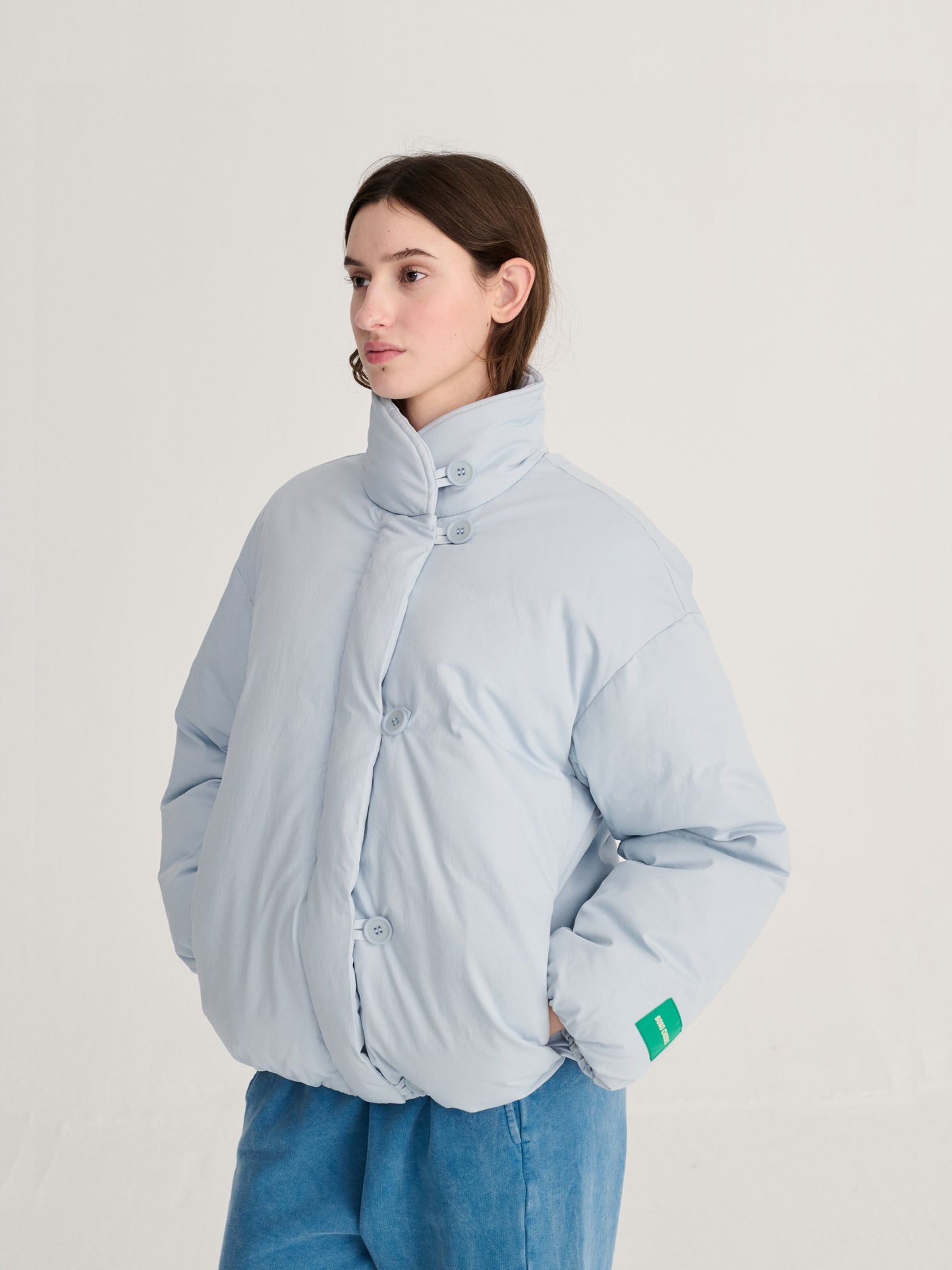 Pufferjacke aus Baumwolle