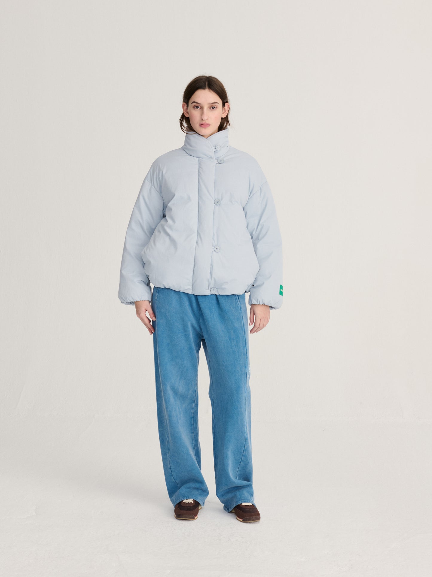 Pufferjacke aus Baumwolle