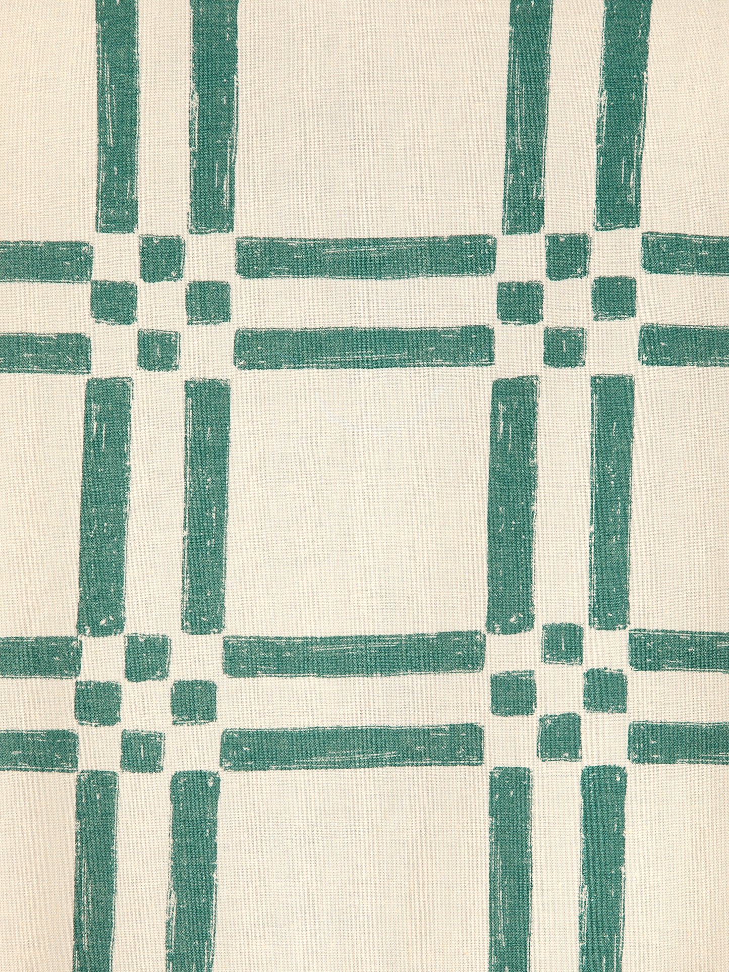 Squares all over poplin midi dress