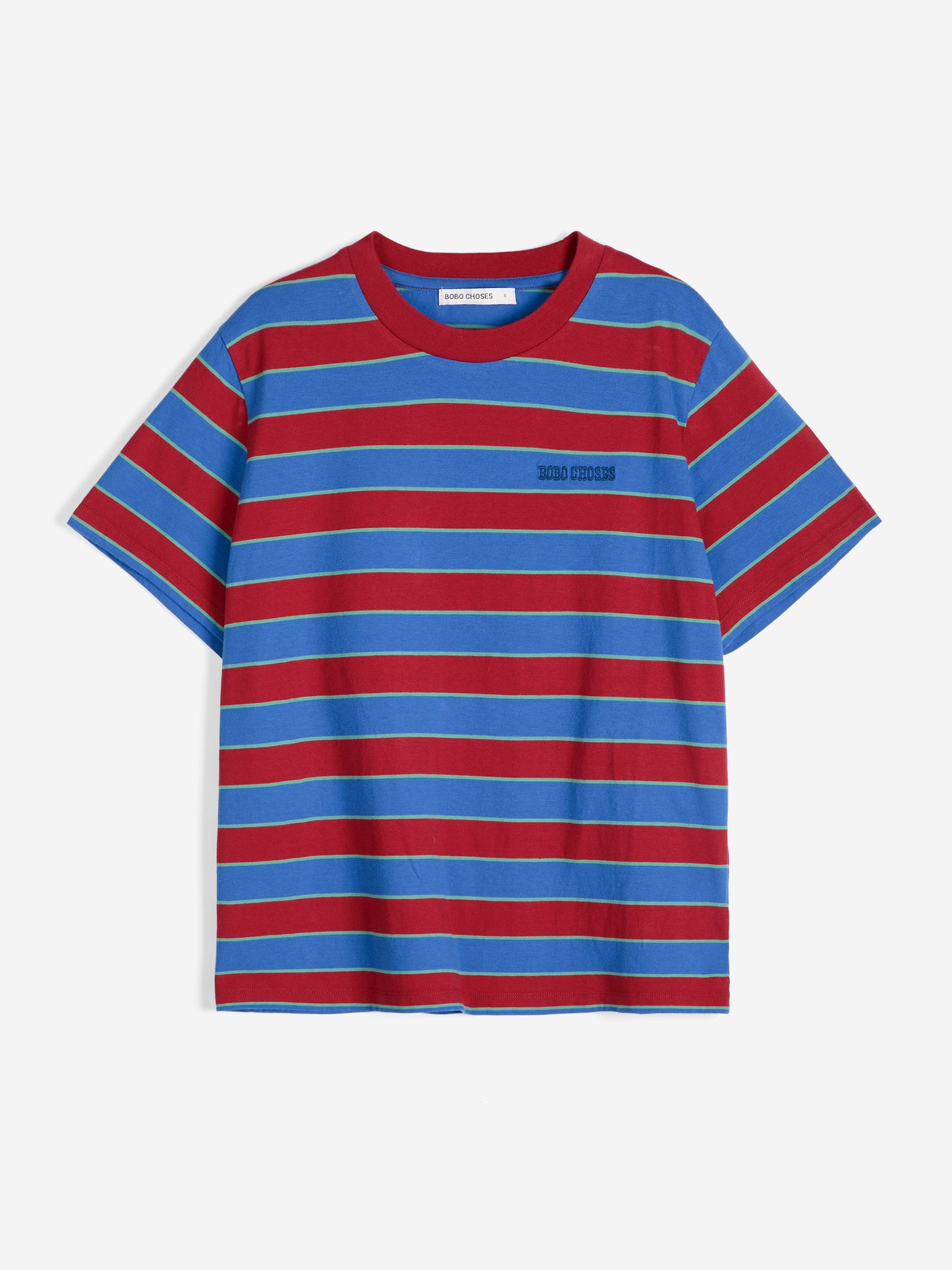 Striped cropped T-shirt