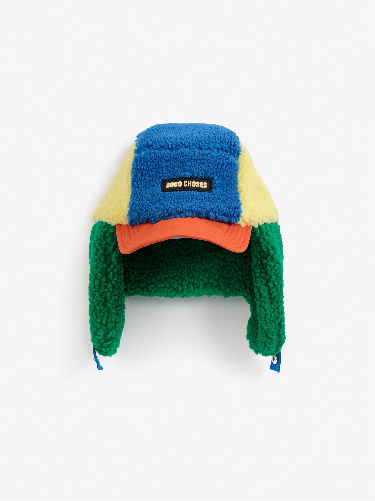 Bobo Choses color block sheepskin chapka