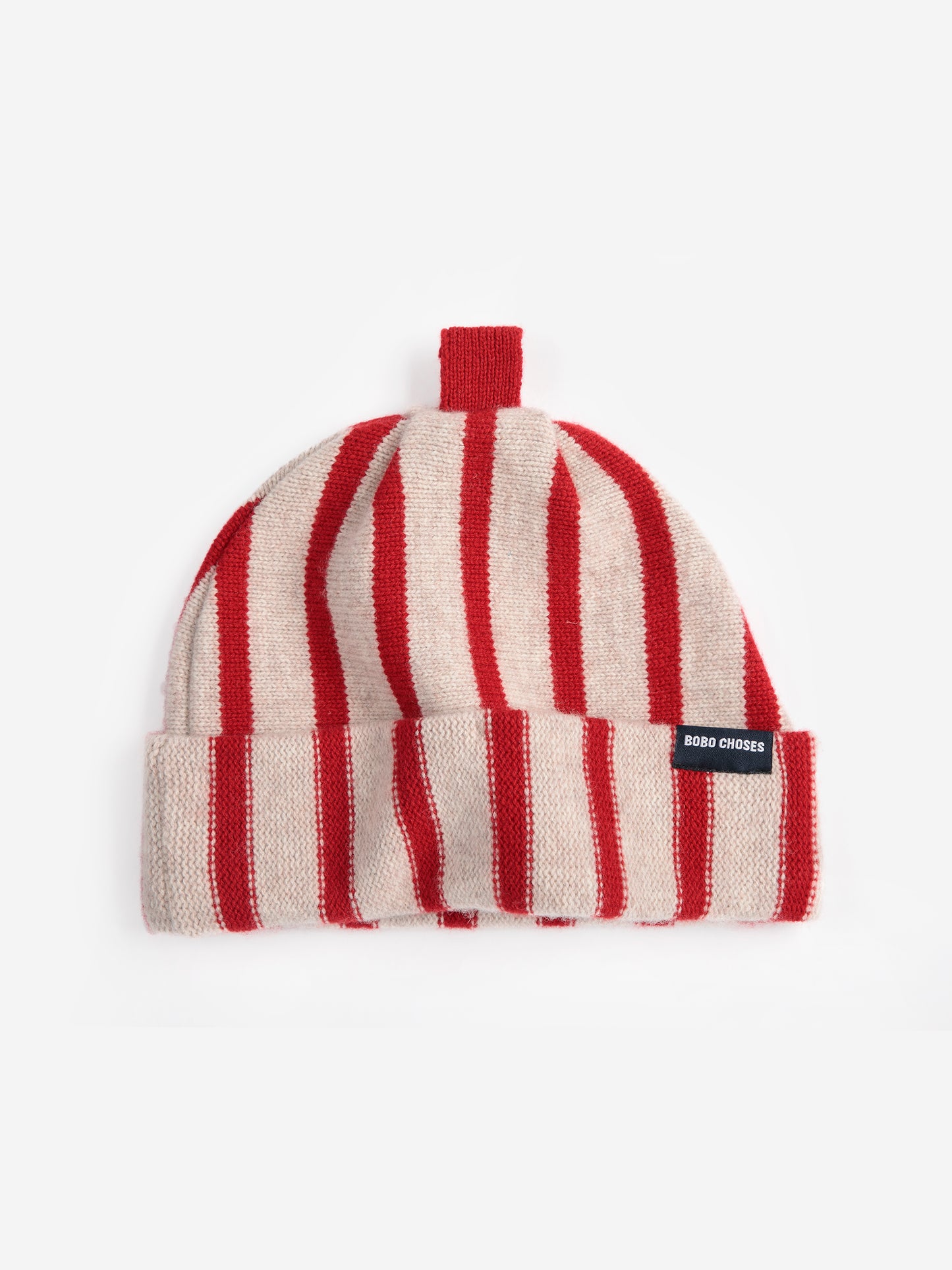 Casquet de llana merina de ratlles