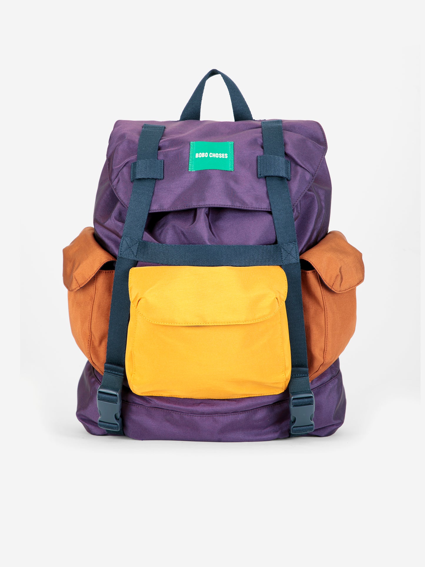 Color block backpack