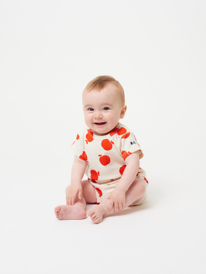 Poma Ecru-Set mit Allover-Print