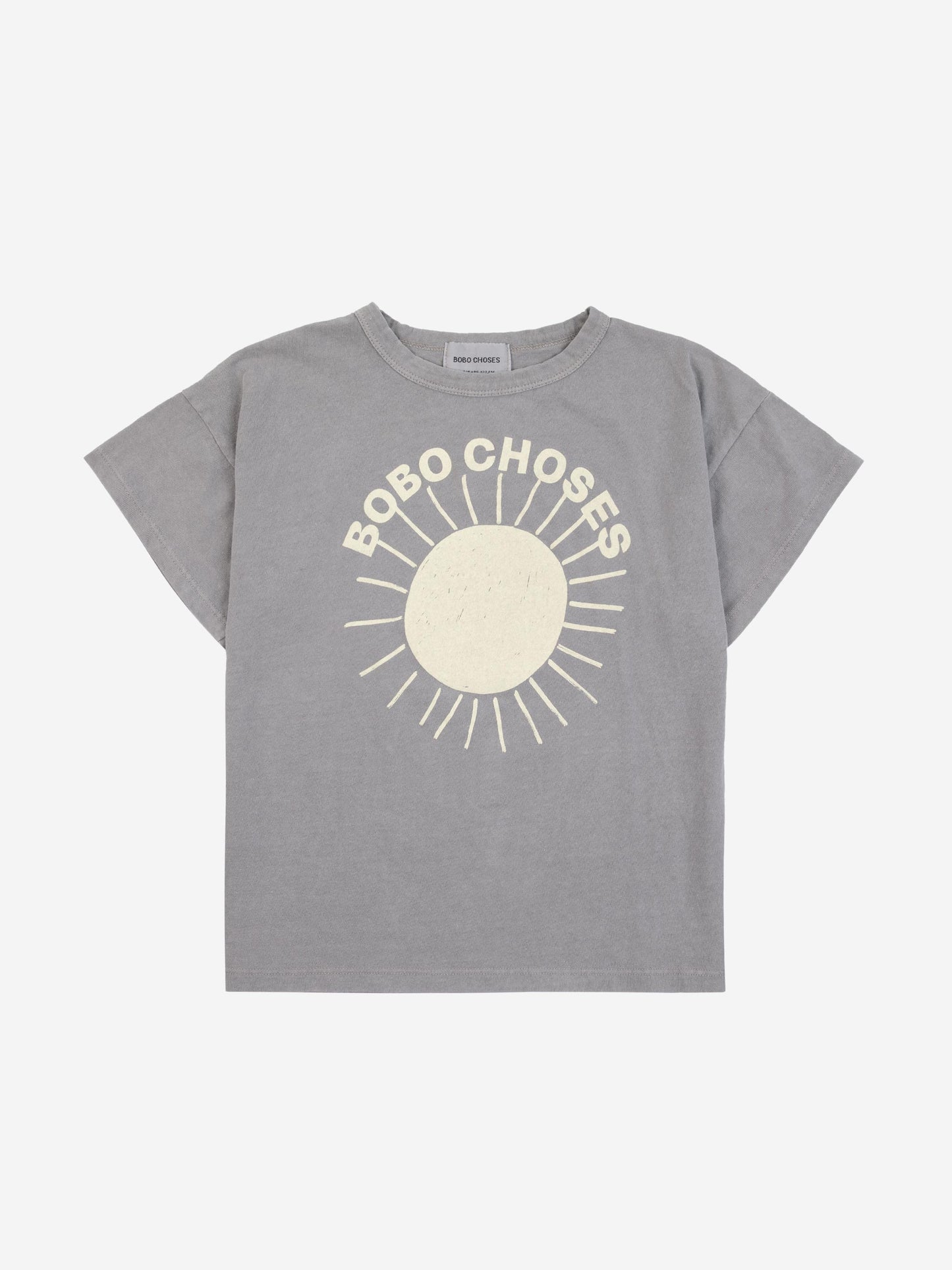 Bobo Choses Sun 회색 티셔츠
