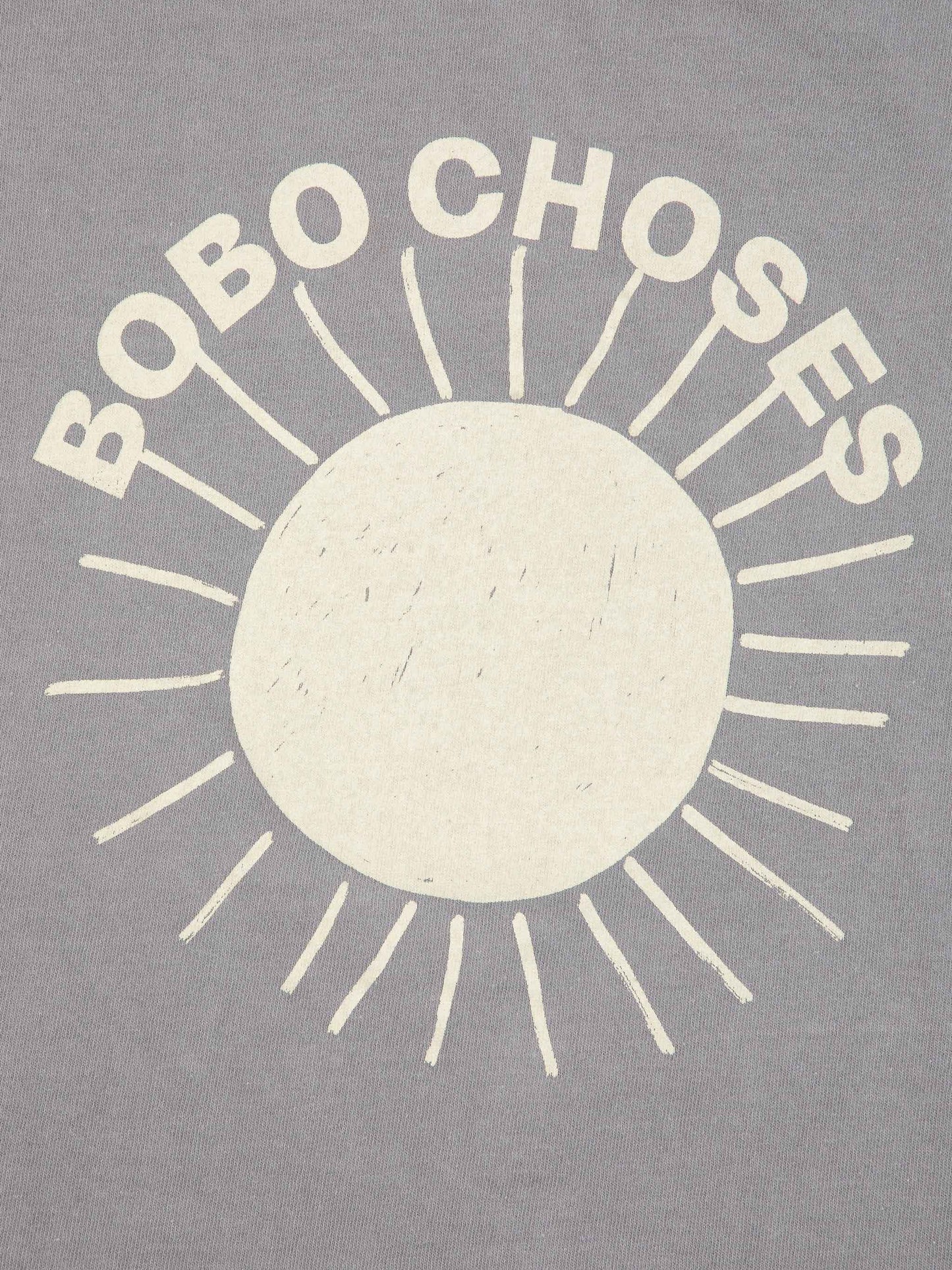 Bobo Choses Sun 회색 티셔츠